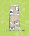 1/1 1 Bed 1 Bath
